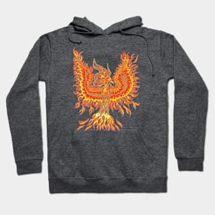 Phoenix on fire Hoodie